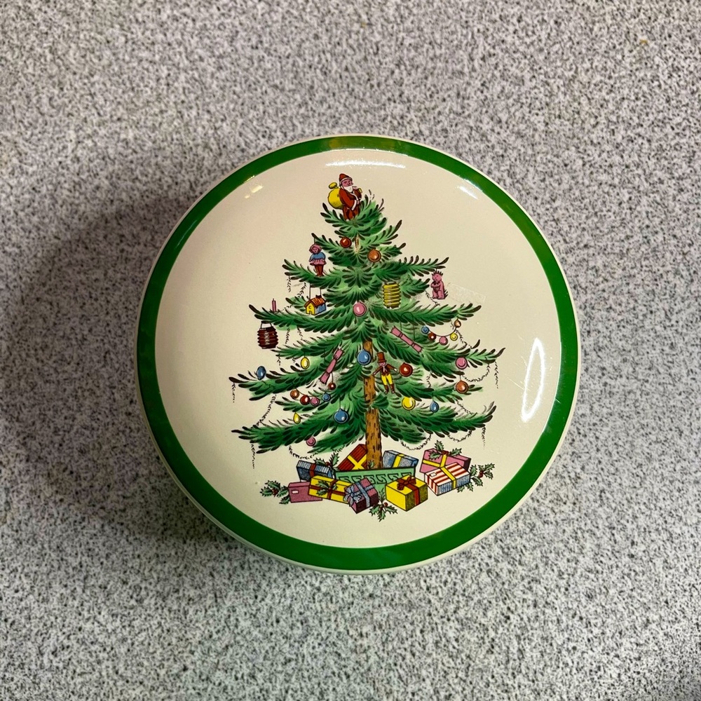 Spode vintage dish with lid